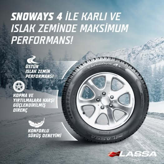 Lassa Snoways 4 binek araç kış lastiği