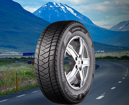 Bridgestone Duravis All Season Evo EV Dört Mevsim Lastiği reklam görünümü