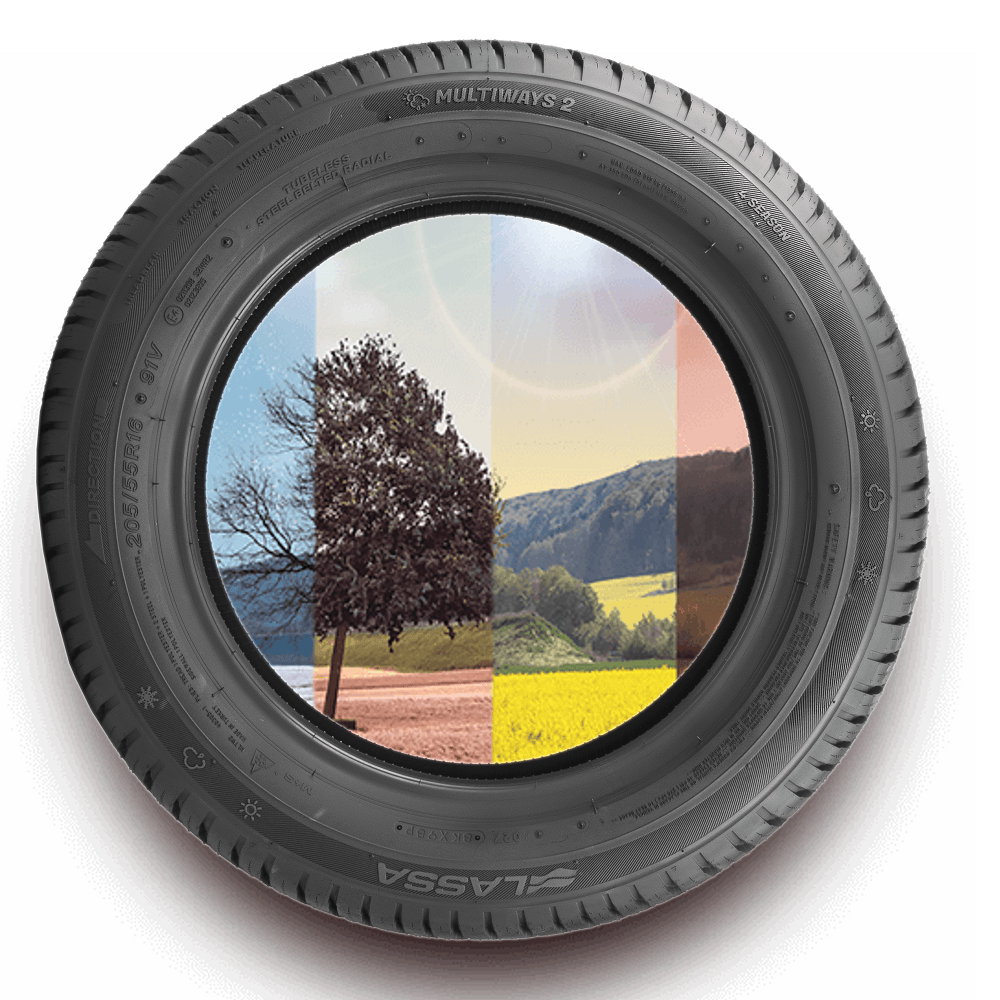 Lassa dört mevsim lastik mevsimsel görünüm